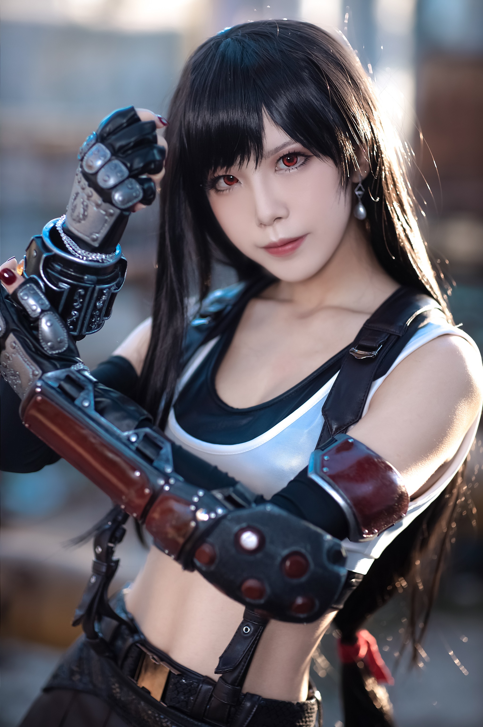 图片[1]-水淼Aqua – NO.057 蒂法原皮 [20P]-XikXak